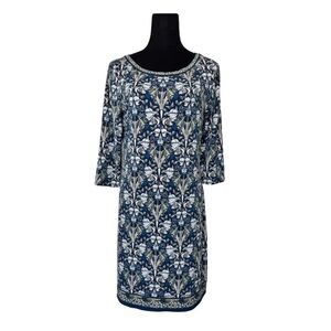 💎 Max Studio Floral Dress Navy